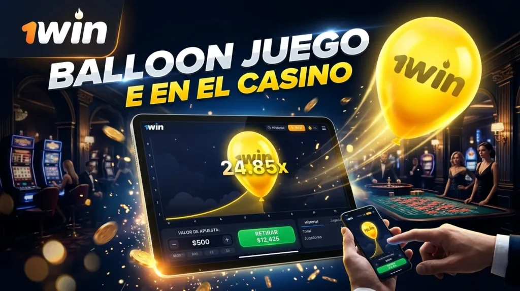 Balloon Juego en el Casino 1win LAT